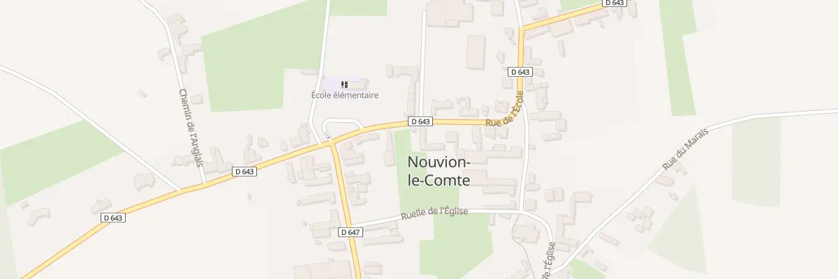 Plan du 4 Rue de l’Ecole à Nouvion-le-Comte