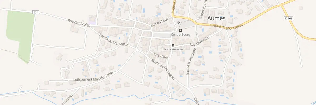 Plan du 5 Rue Basse à Aumes