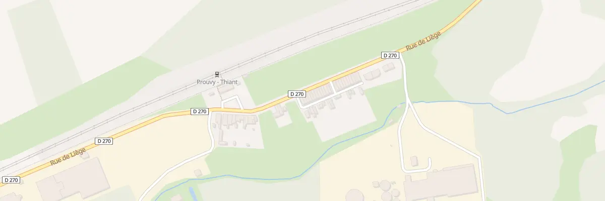Plan du 62 Rue de Liège à Prouvy