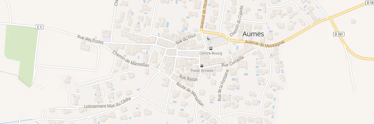 Plan du 21 Pl de la Mairie à Aumes