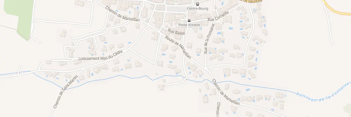 Plan du 6 Rue de la Calade à Aumes