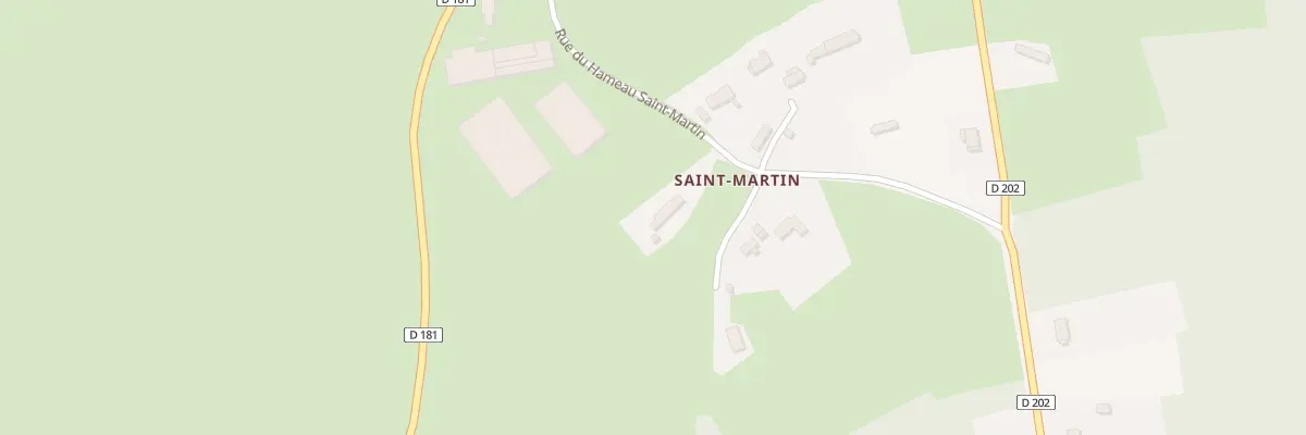 Plan du 4 Rue du Hameau St Martin à Sainte-Marie