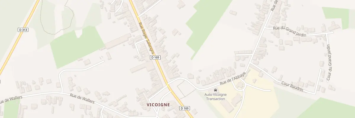 Plan du 12 Rue Roger Salengro à Raismes