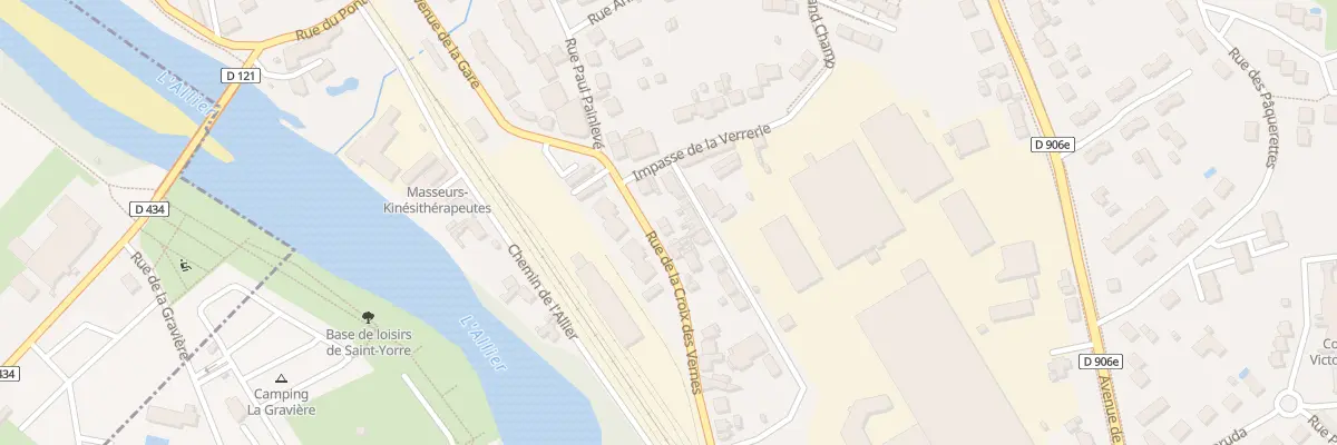 Plan du 68B Rue de la Croix des Vernes à Saint-Yorre