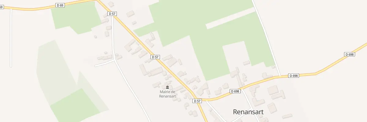 Plan du 19 Rue Monseigneur Coquart à Renansart