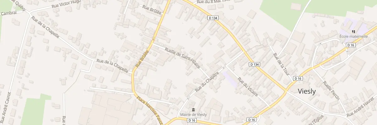 Plan du 5 Rle du Saint Hilaire à Viesly