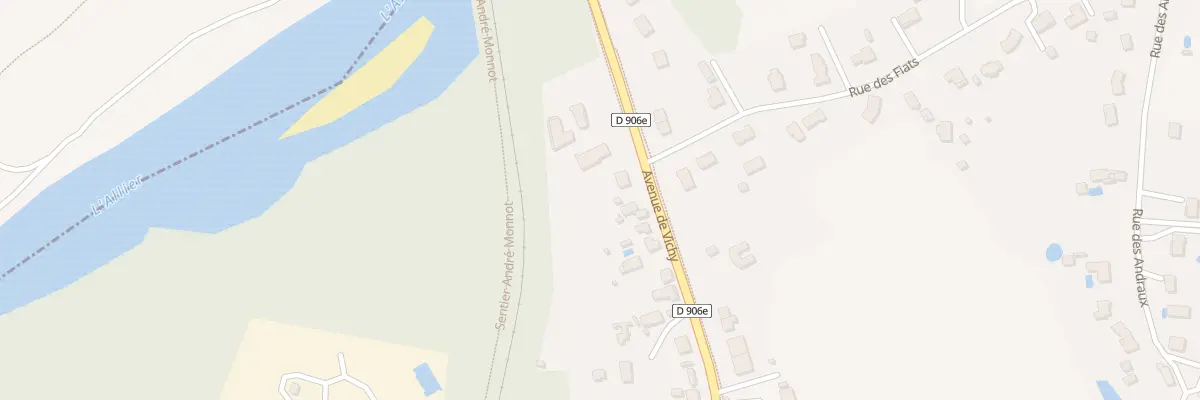 Plan du 139 Av de Vichy à Saint-Yorre