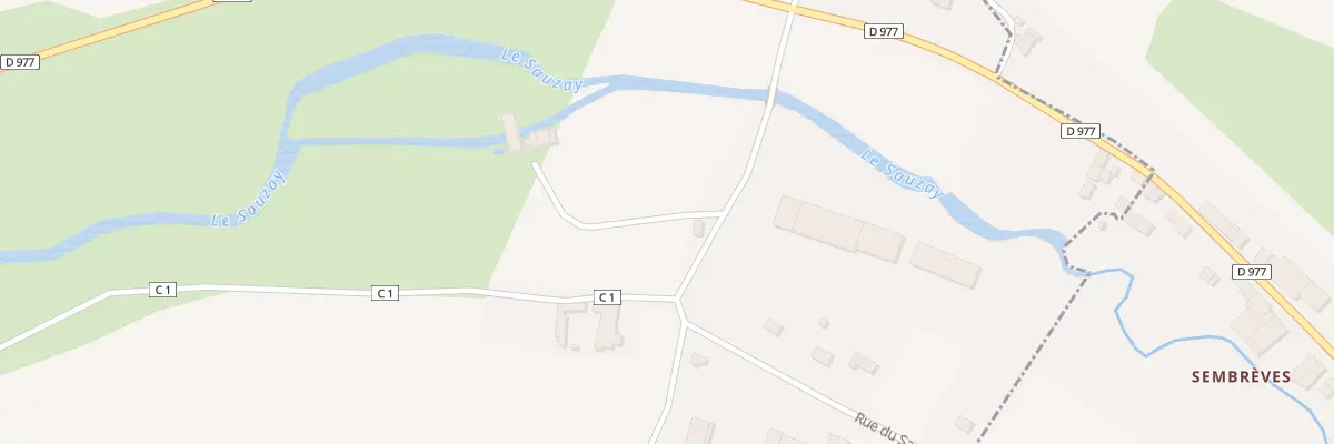 Plan du 20 La Garenne à Oisy