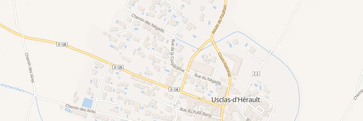 Plan du 5088 Rue de la Cooperative à Usclas-d’Hérault