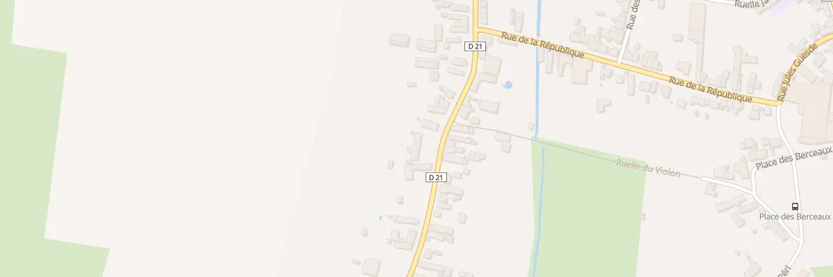 Plan du 120A Rue des Frères Desjardin à Busigny