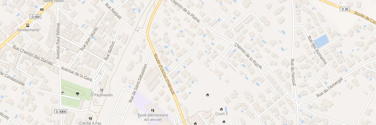 Plan du 4 Rue des Hibiscus à Paulhan