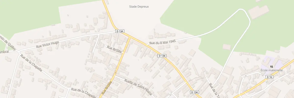 Plan du 51 Rue du Huit Mai 1945 à Viesly