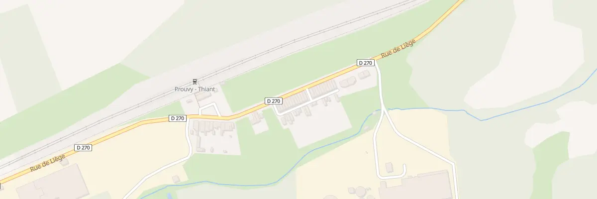 Plan du 78 Rue de Liège à Prouvy