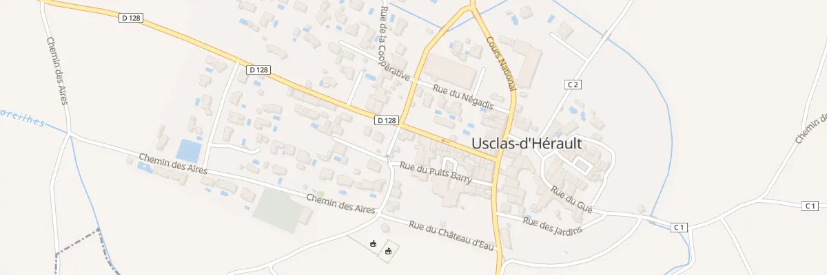 Plan du 23 Rue de la Revolution à Usclas-d’Hérault