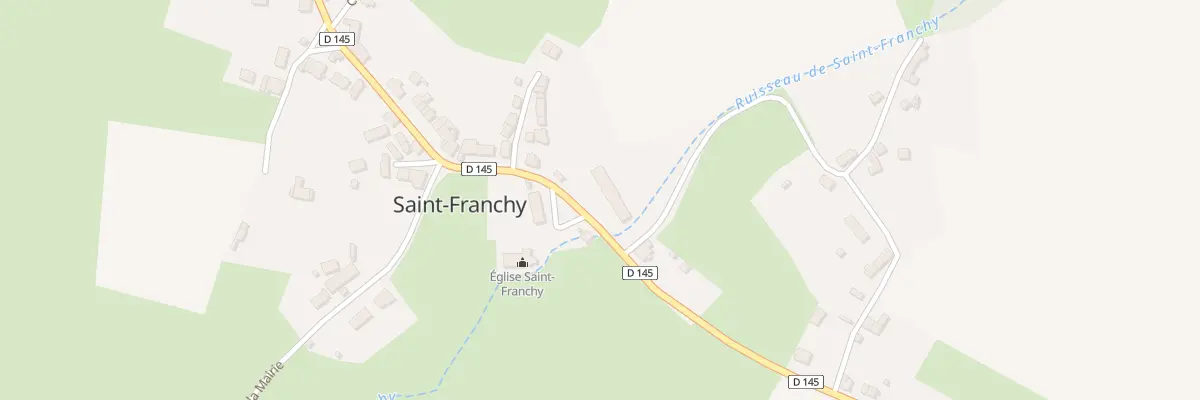 Plan du 80 Le Bourg à Saint-Franchy