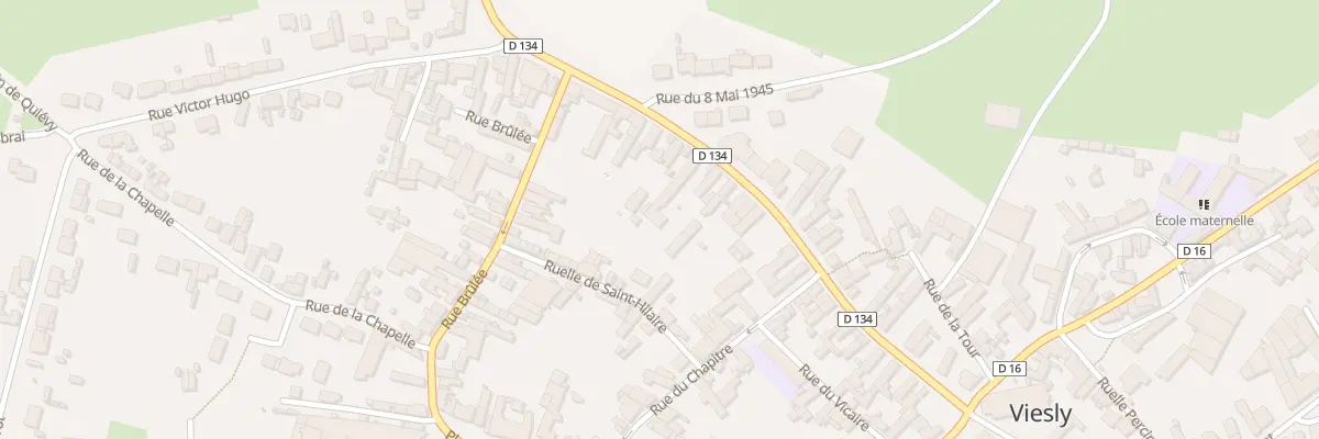 Plan du 37 Rue du Huit Mai 1945 à Viesly