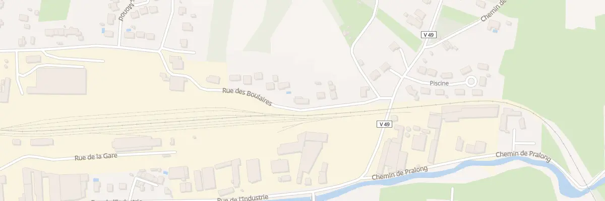 Plan du 37 Rue des Boulaires à Cusset