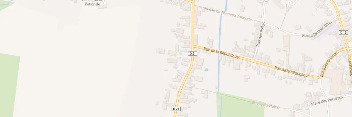 Plan du 108 Rue des Frères Desjardin à Busigny