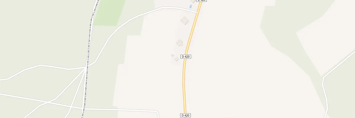 Plan du 36 Rte du Poirier Vert à Cerisiers
