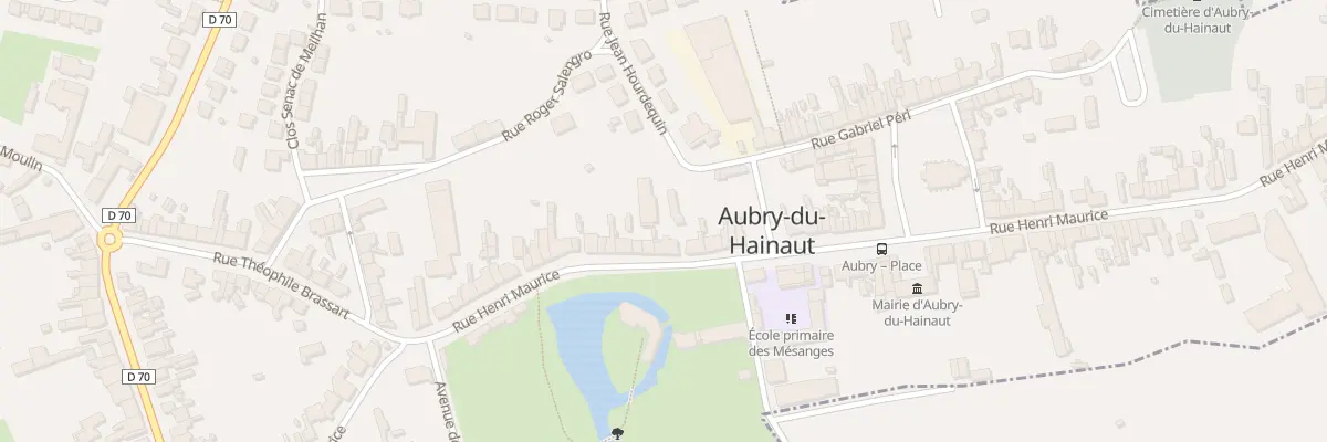 Plan du 82 Rue Henri Maurice à Aubry-du-Hainaut