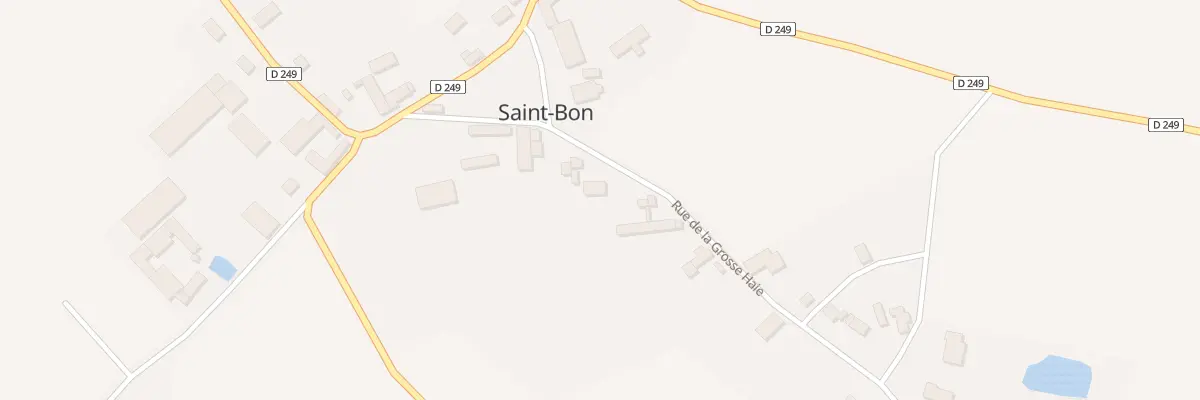 Plan du 7 Rue de la Grosse Haie à Saint-Bon