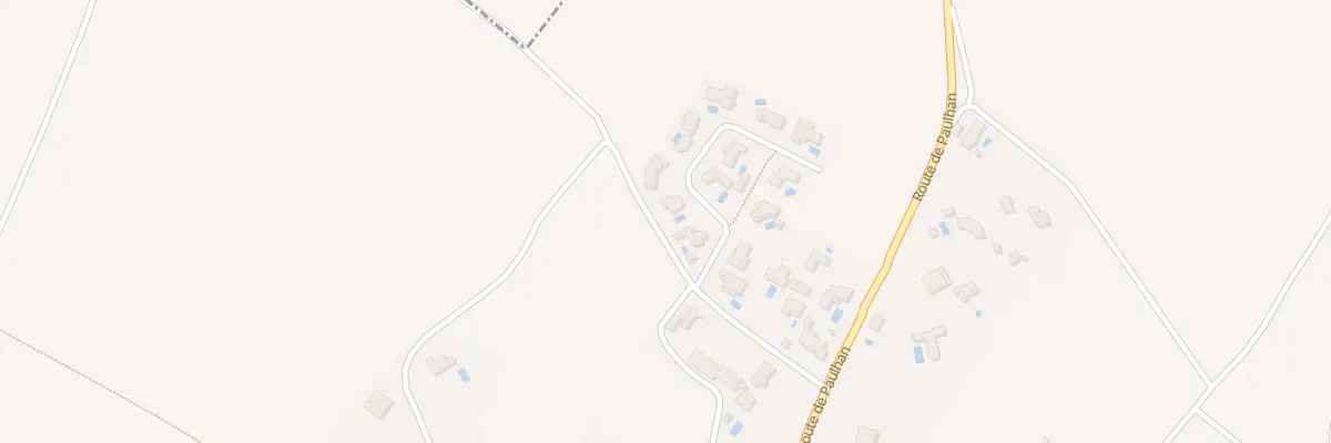 Plan du 9384F Lot Le Clos des Moulieres à Usclas-d’Hérault