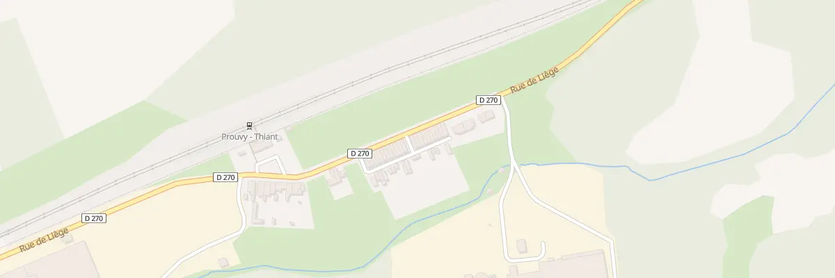 Plan du 88 Rue de Liège à Prouvy