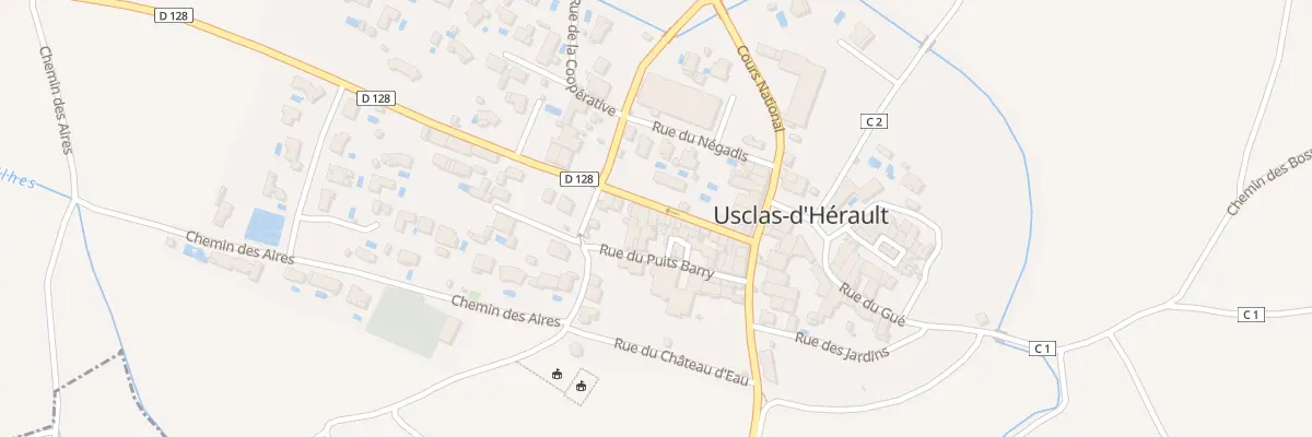 Plan du 21 Rue de la Revolution à Usclas-d’Hérault