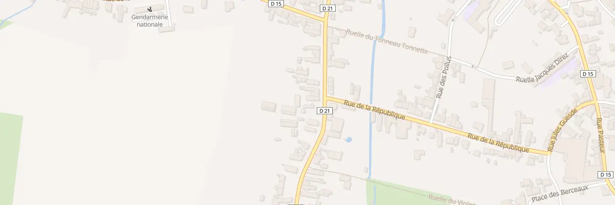 Plan du 102 Rue des Frères Desjardin à Busigny