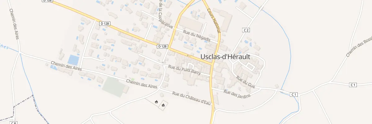 Plan du 10 Rue du Barry à Usclas-d’Hérault