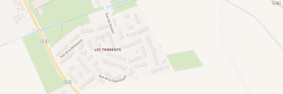 Plan du 2 Rue des Acacias à Bohain-en-Vermandois