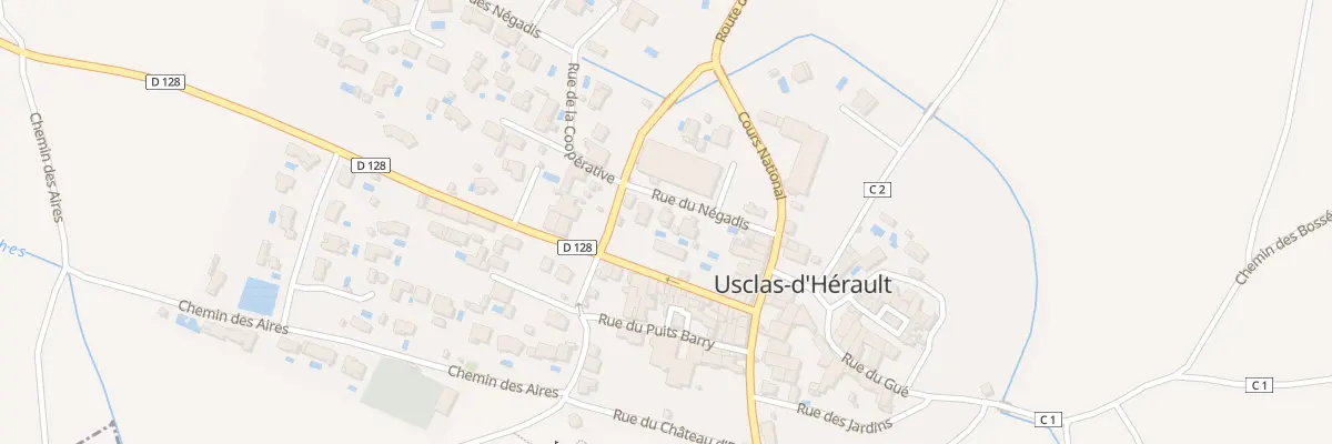 Plan du 5 Rue du Negadis à Usclas-d’Hérault