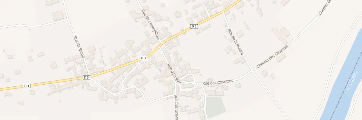 Plan du 5 Rue d’En Bas à Gland