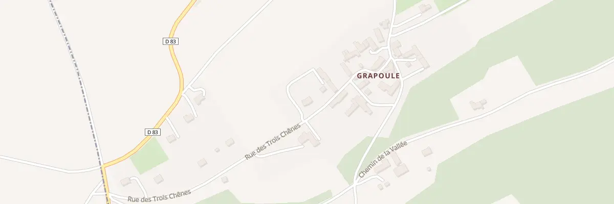 Plan du 12B Rue des Trois Chenes à Coulangeron