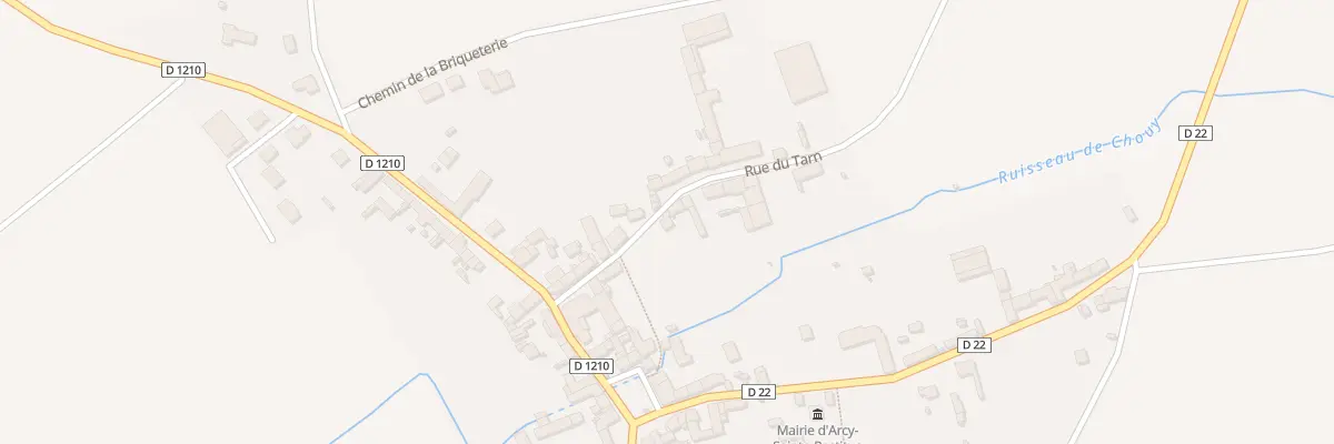 Plan du 6 Rue du Tarn à Arcy-Sainte-Restitue