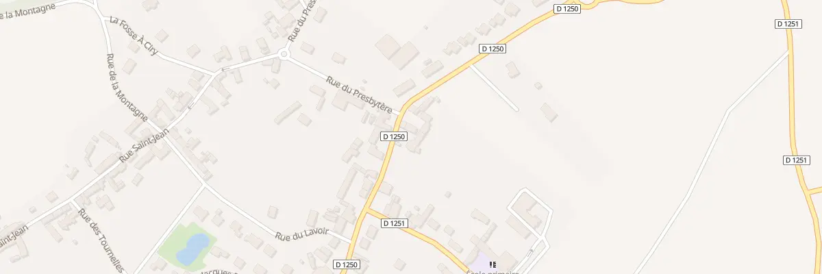 Plan du 5 Rue de la Libération à Ciry-Salsogne