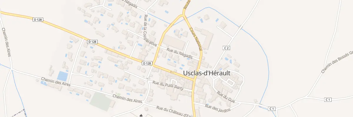 Plan du 3 Rue du Negadis à Usclas-d’Hérault