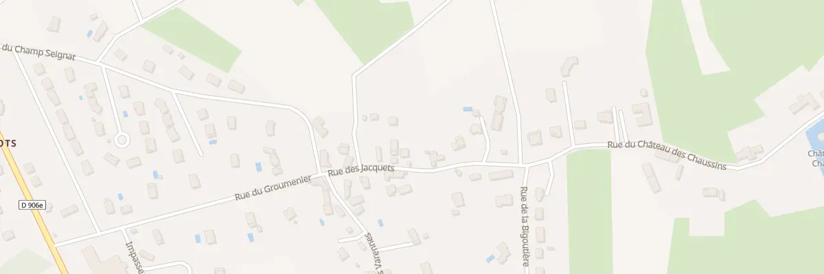 Plan du 13 Rue des Jacquets à Abrest