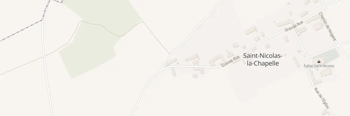 Plan du 1 Gr Grande Rue à Saint-Nicolas-la-Chapelle