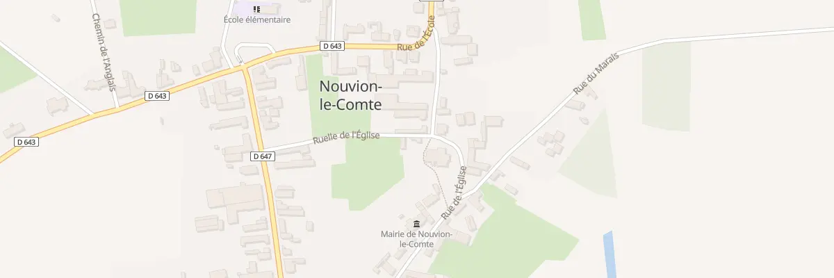 Plan du 19 Rue de l’Eglise à Nouvion-le-Comte