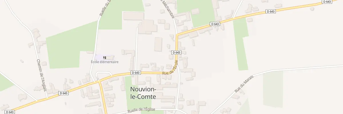 Plan du 15 Rue de l’Ecole à Nouvion-le-Comte