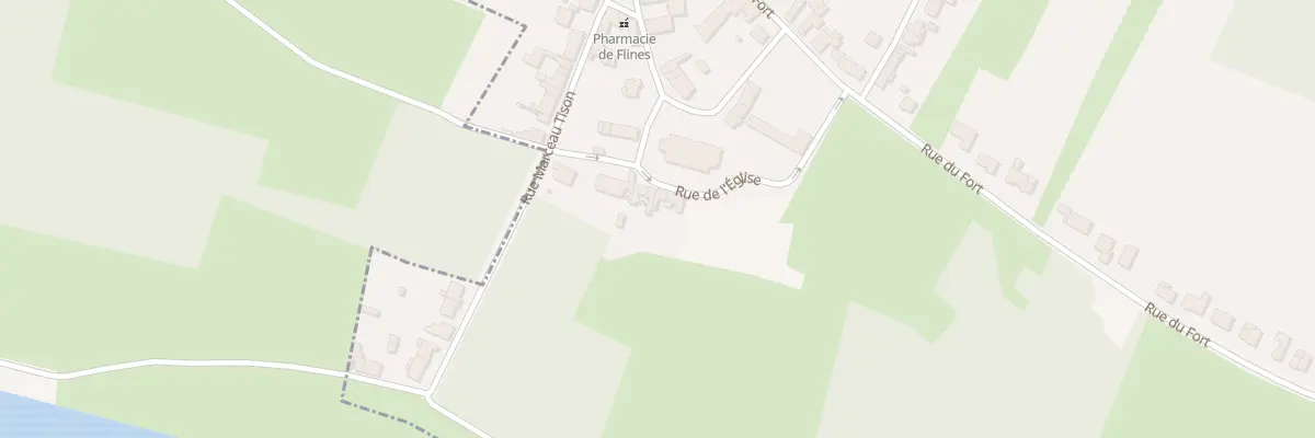 Plan du 14 Rue de l’Eglise à Flines-lès-Mortagne