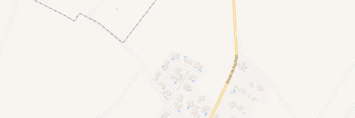 Plan du 153 Rue du Petit Bourret à Usclas-d’Hérault