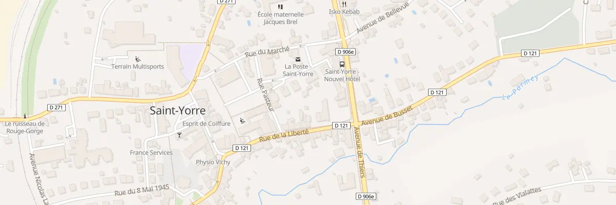 Plan du 37 Rue de la Liberté à Saint-Yorre