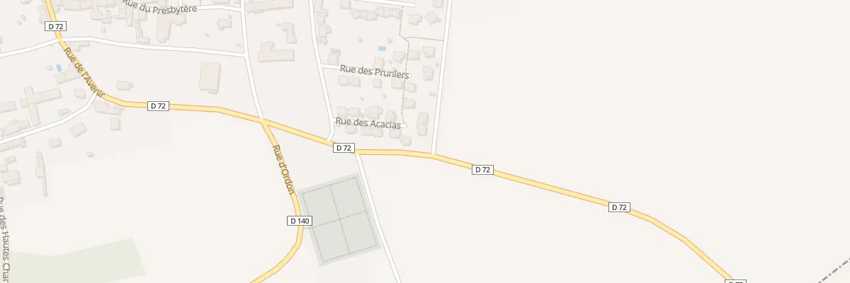 Plan du 11 Rue des Acacias à Chalautre-la-Grande