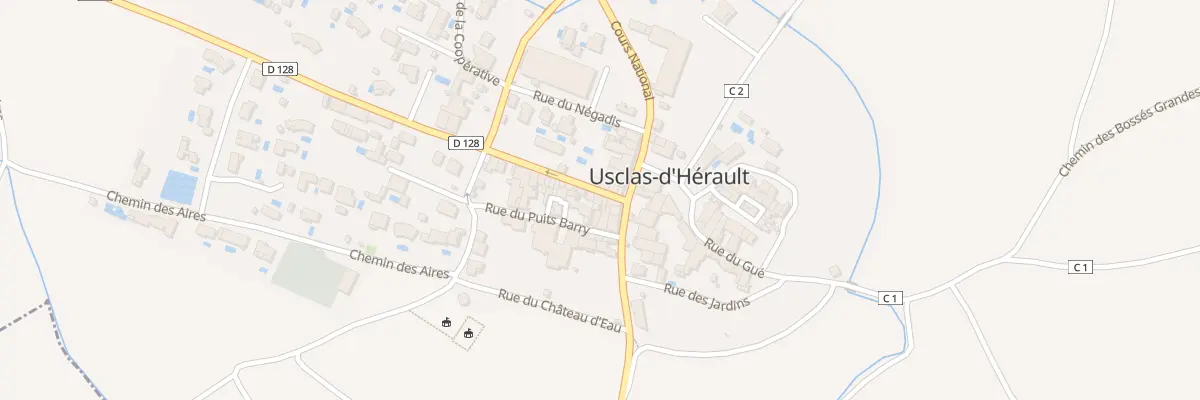 Plan du 5 Rue de la Revolution à Usclas-d’Hérault