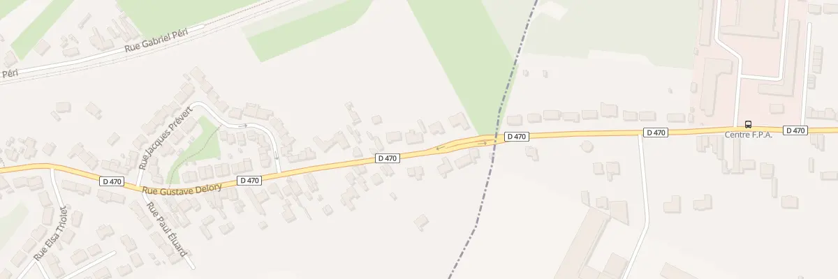 Plan du 69 Rue Gustave Delory à Hérin