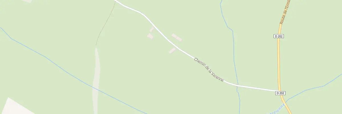 Plan du 11 Che de la Varenne à Jailly