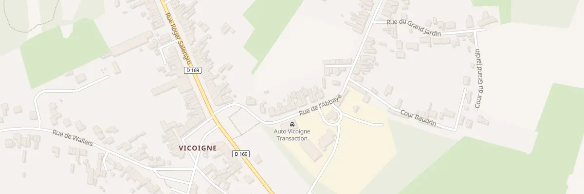 Plan du 133 Rue de l’Abbaye à Raismes