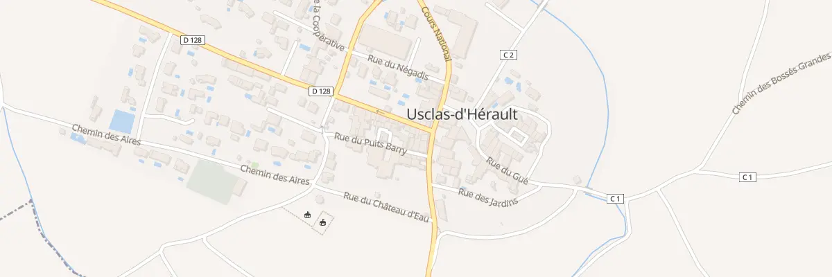 Plan du 3 Rue de la Revolution à Usclas-d’Hérault